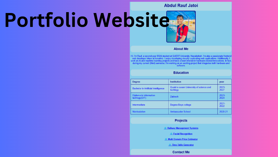 building a website