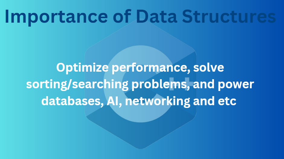 importance of data structure